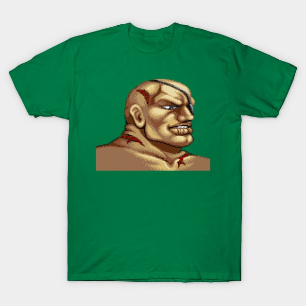 Sagat T-Shirt by thepixelcloud